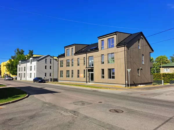 Tänavapoolne vaade majale